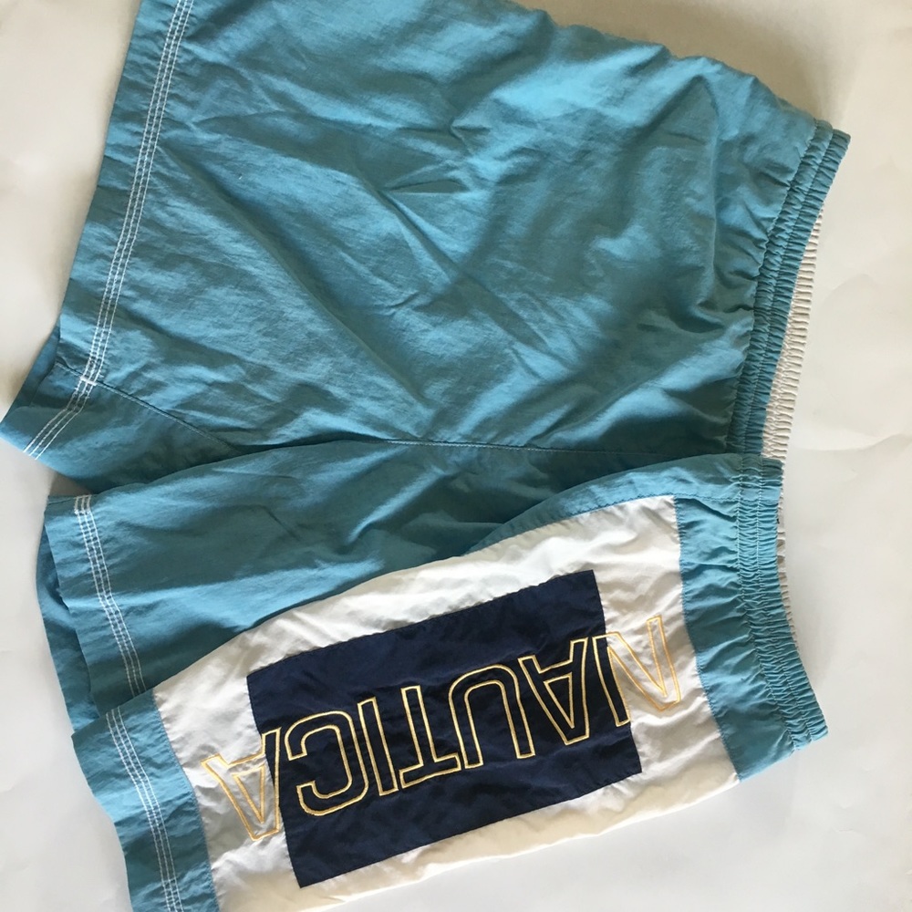 Vintage Nautica Swim Trunks