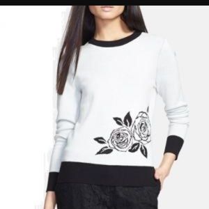 Black and white Kate Spade sweater