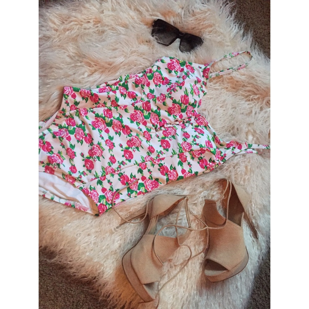 NEW WITH TAGS! Betsey Johnson one piece swimsuit.