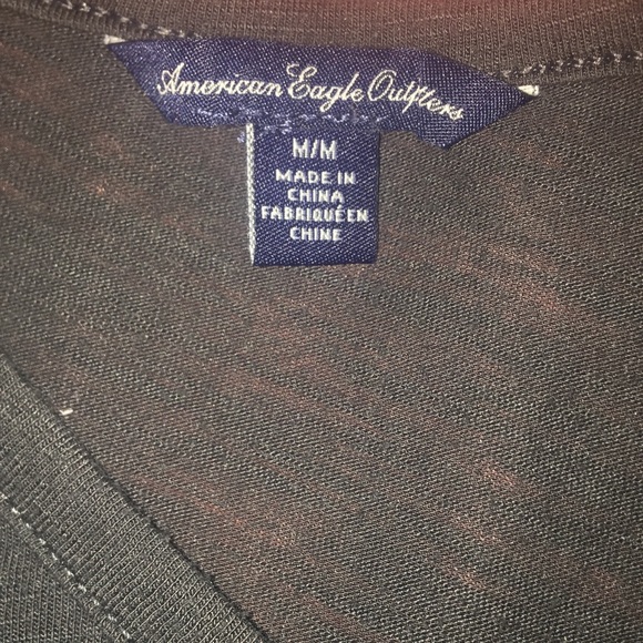 American eagle flowy short sleeve shirt - Picture 3 of 3