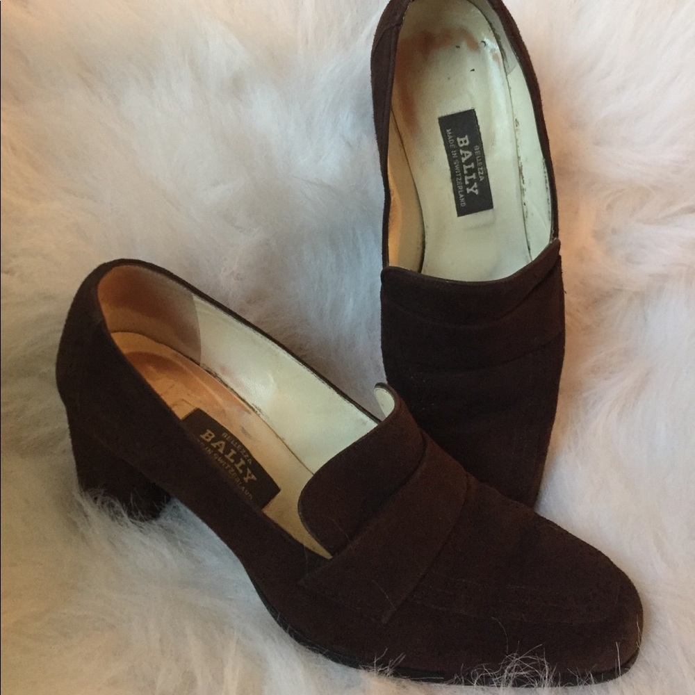 Authentic Bally vintage made in Switzerland loafer