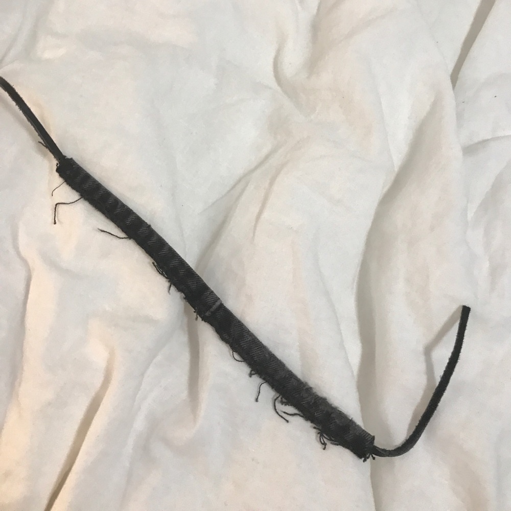 Black Denim Choker