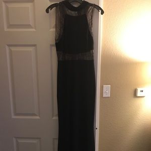 Black evening dress