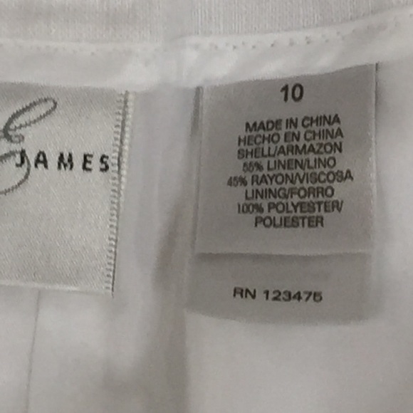 Emma James Lined Dress Pants Size 10 NWT - Picture 4 of 7