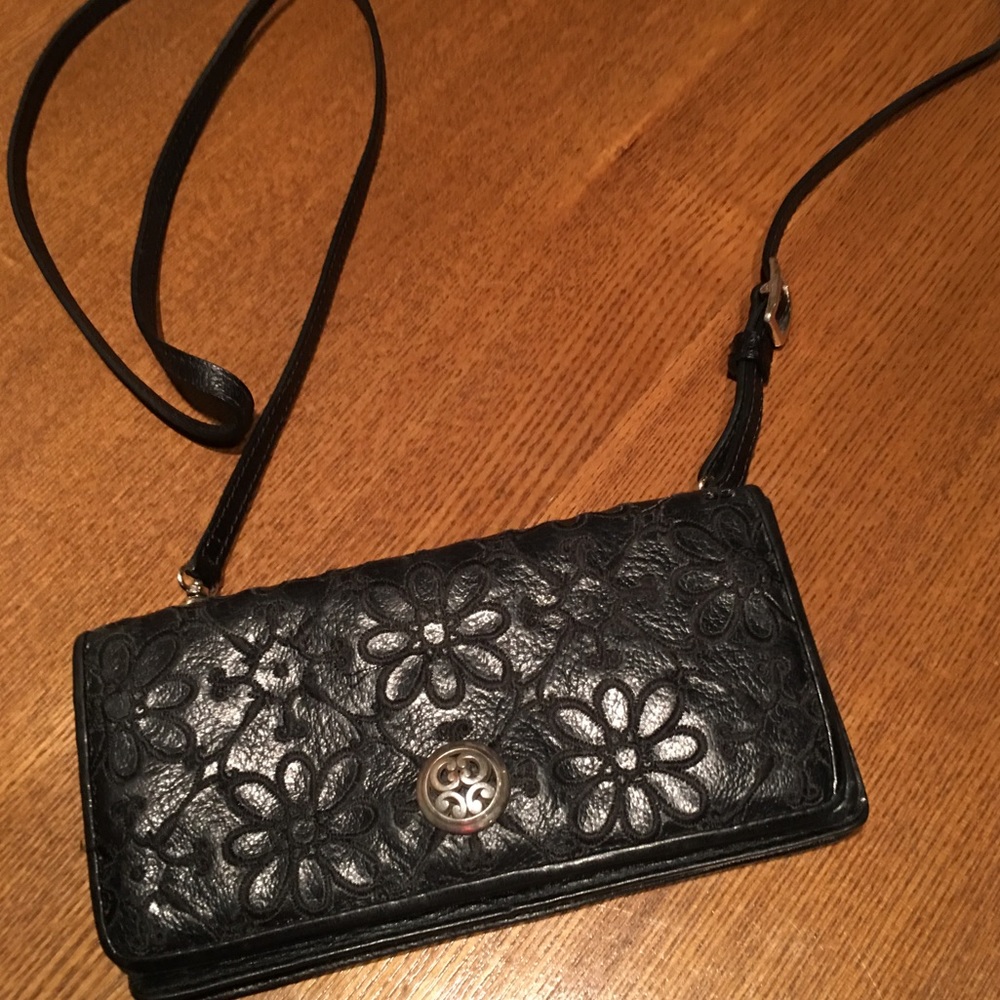 Brighton Wallet with strap as cross body