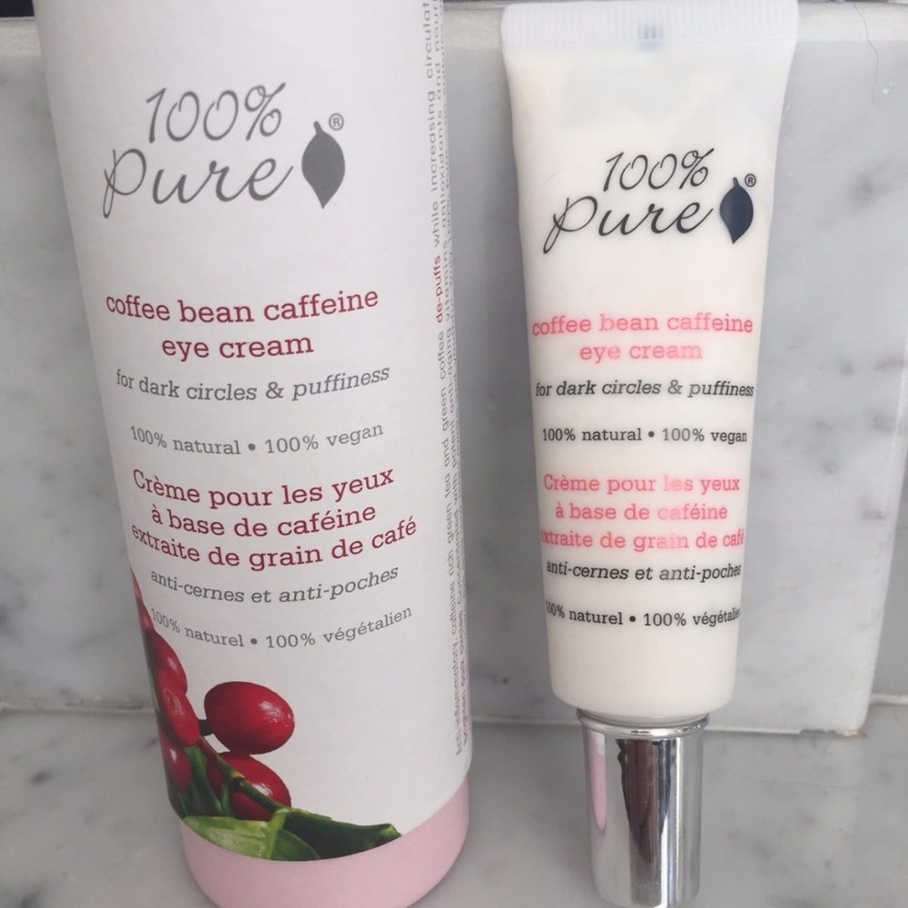 100% Pure Coffee Bean Caffeine Eye Cream (SEALED)