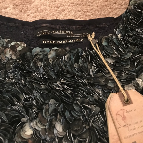 All Saints Grffiti Tee - Picture 3 of 5