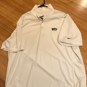 XL PITT Nike DriFit golf polo