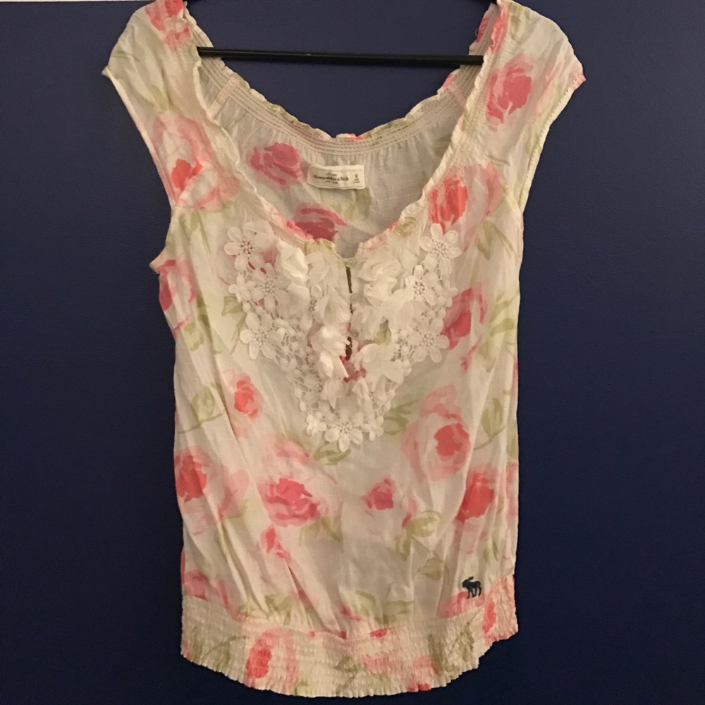 Abercrombie Floral Blouse