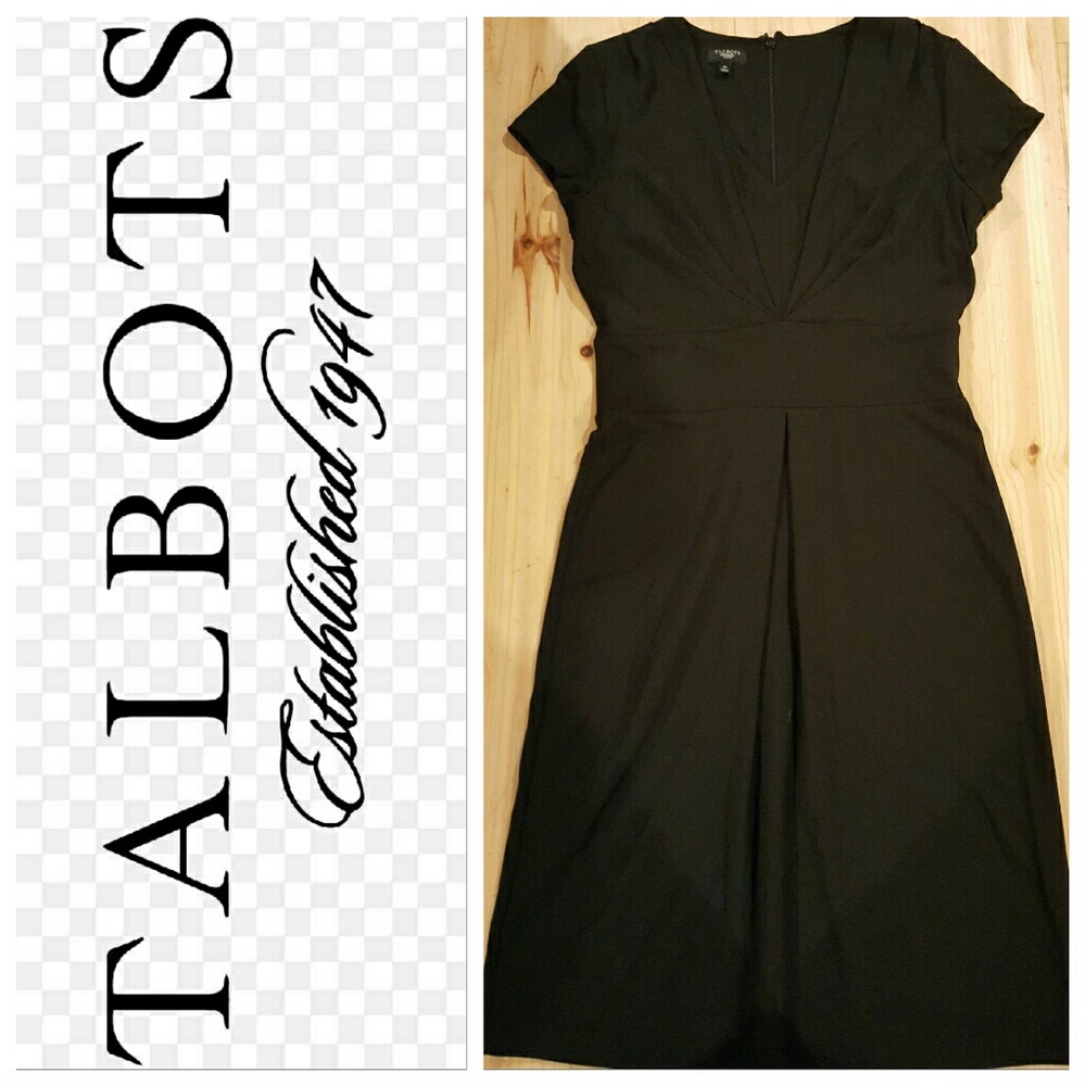 Talbots Black Dress Petite
