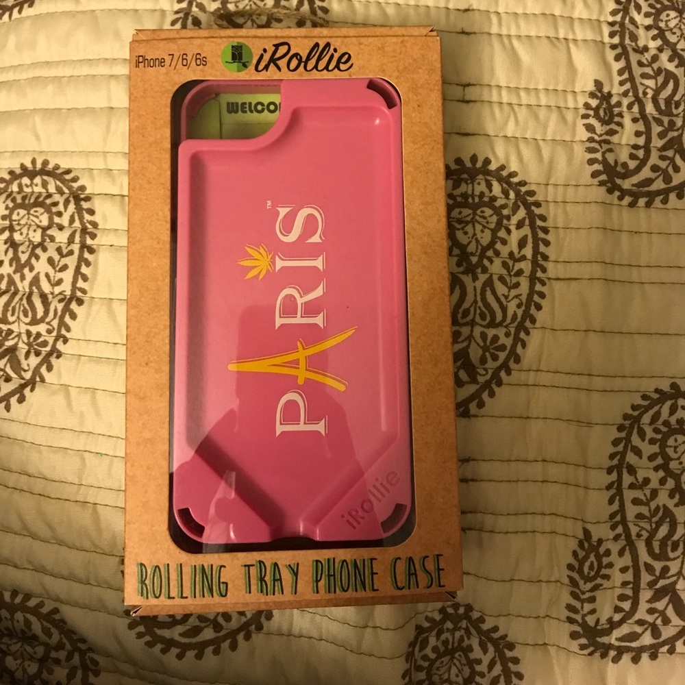 Rolling tray case