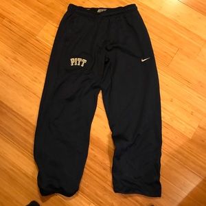 XL Nike thermafit sweatpants PITT University