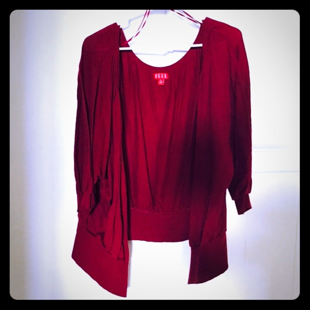 🌺Brand: ELLE/ Size: XL/ Color: Deep Magenta🌺
