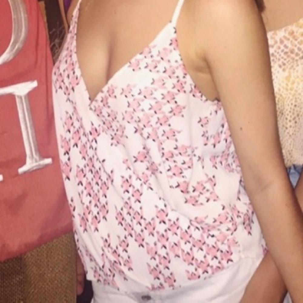 Surplice Tank top blouse ! -- OBO