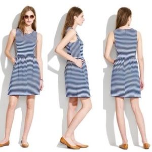 Madewell Striped Afternoon Dress