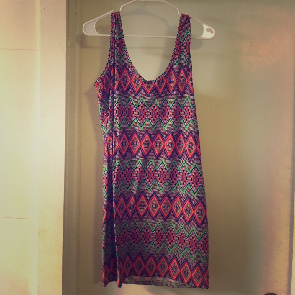 Tribal print dress