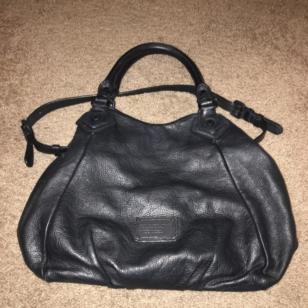 Black leather Marc by Marc Jacobs handbag