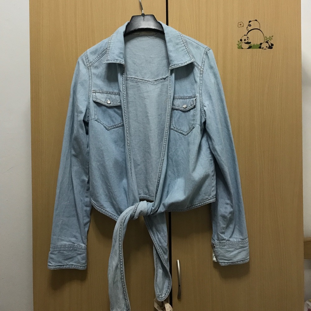 Cropped Light Wash Denim ✨