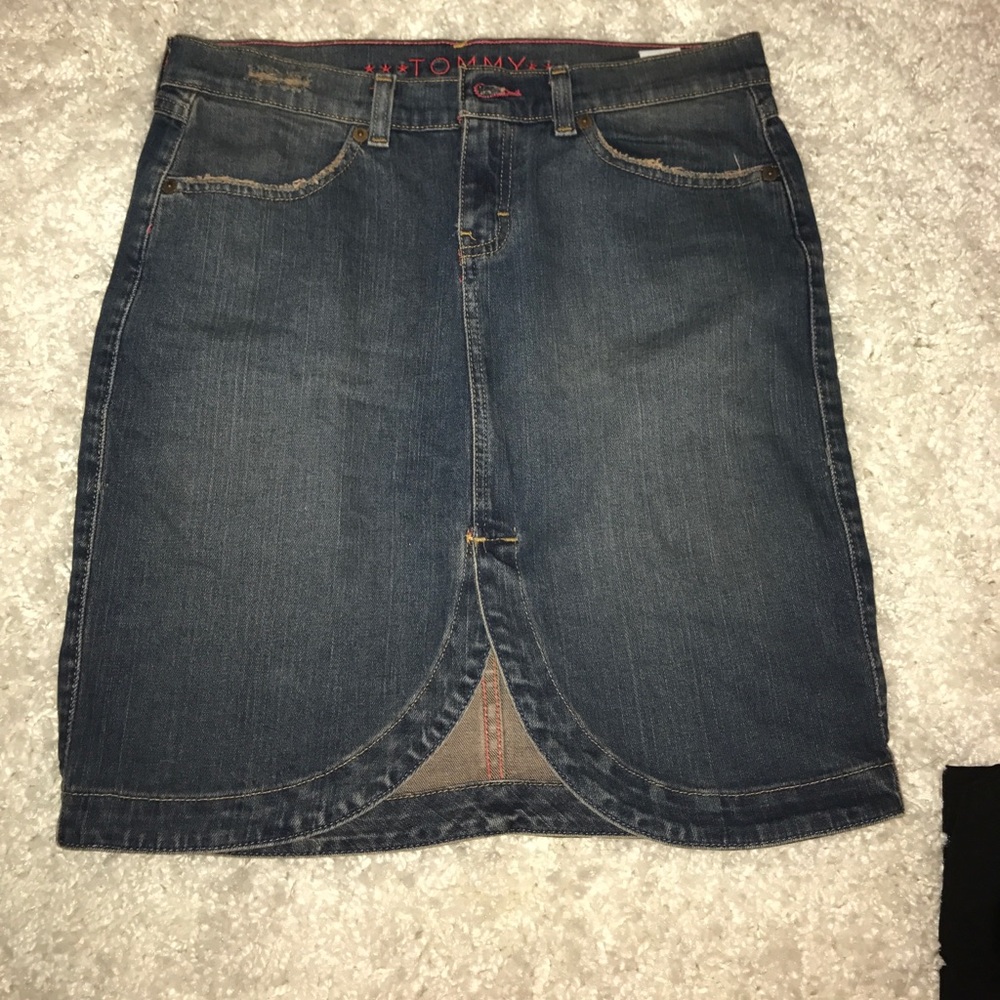 Jean skirt