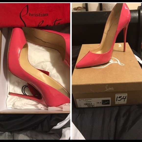 Christian LOUBOUTIN shoes  so KATE 120patent - Picture 1 of 1