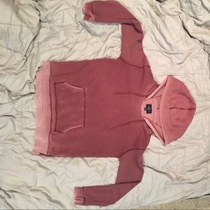 american Eagle Maroon hoodie