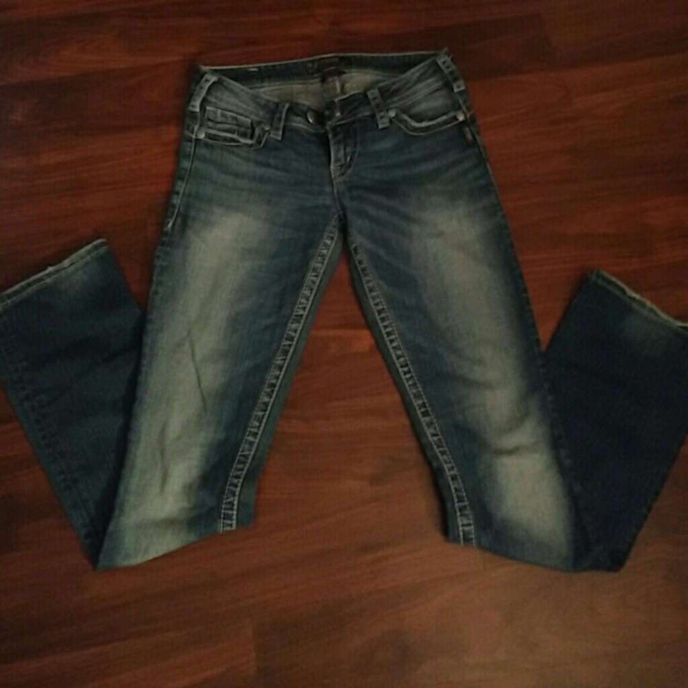 Silver jeans