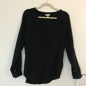 Joie Silk Long Sleeve Blouse