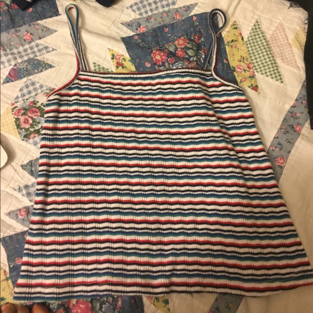 Brandy Melville multicolor Faye tank