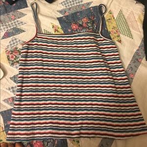 Brandy Melville multicolor Faye tank