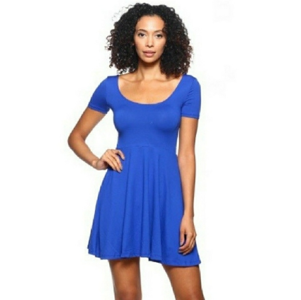 NOT FOR SALE! S or L Black Jersey Knit Dress - Picture 3 of 4