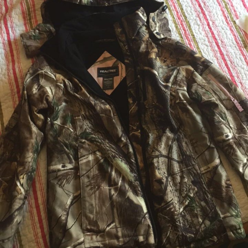 Real tree hunting jacket