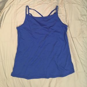 blue tank