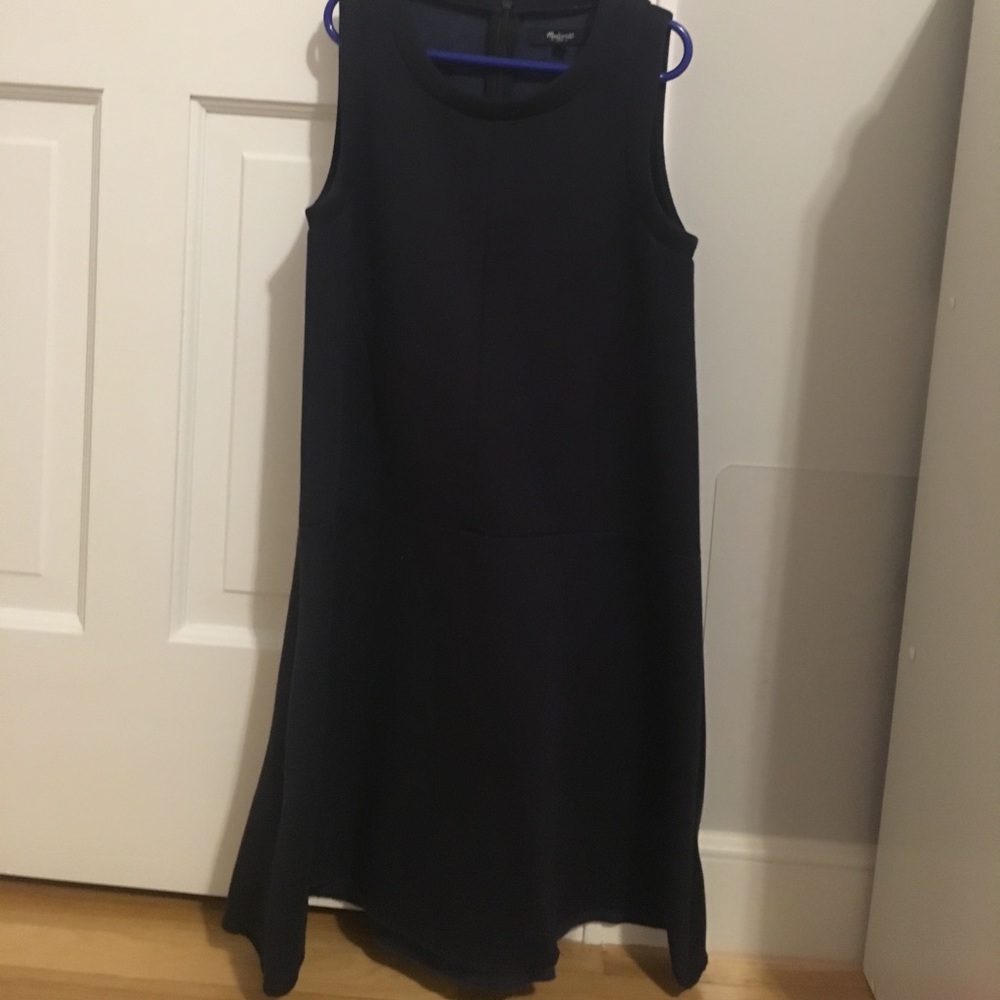 EUC Navy Madewell Scuba Dress
