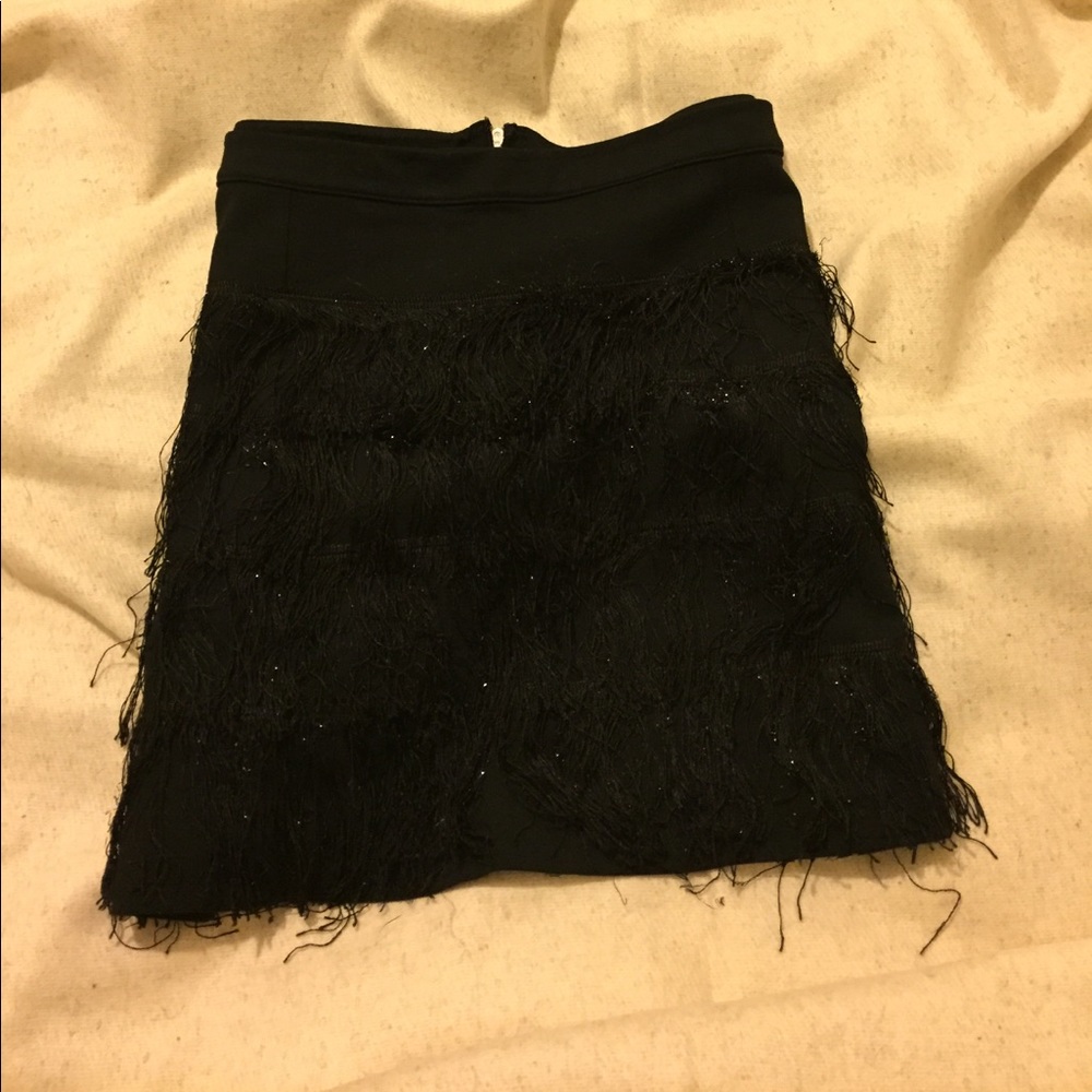 VIVA VENA CAVA FRINGE MINI SKIRT