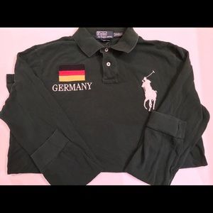 Polo Ralph Lauren green long sleeve jersey
