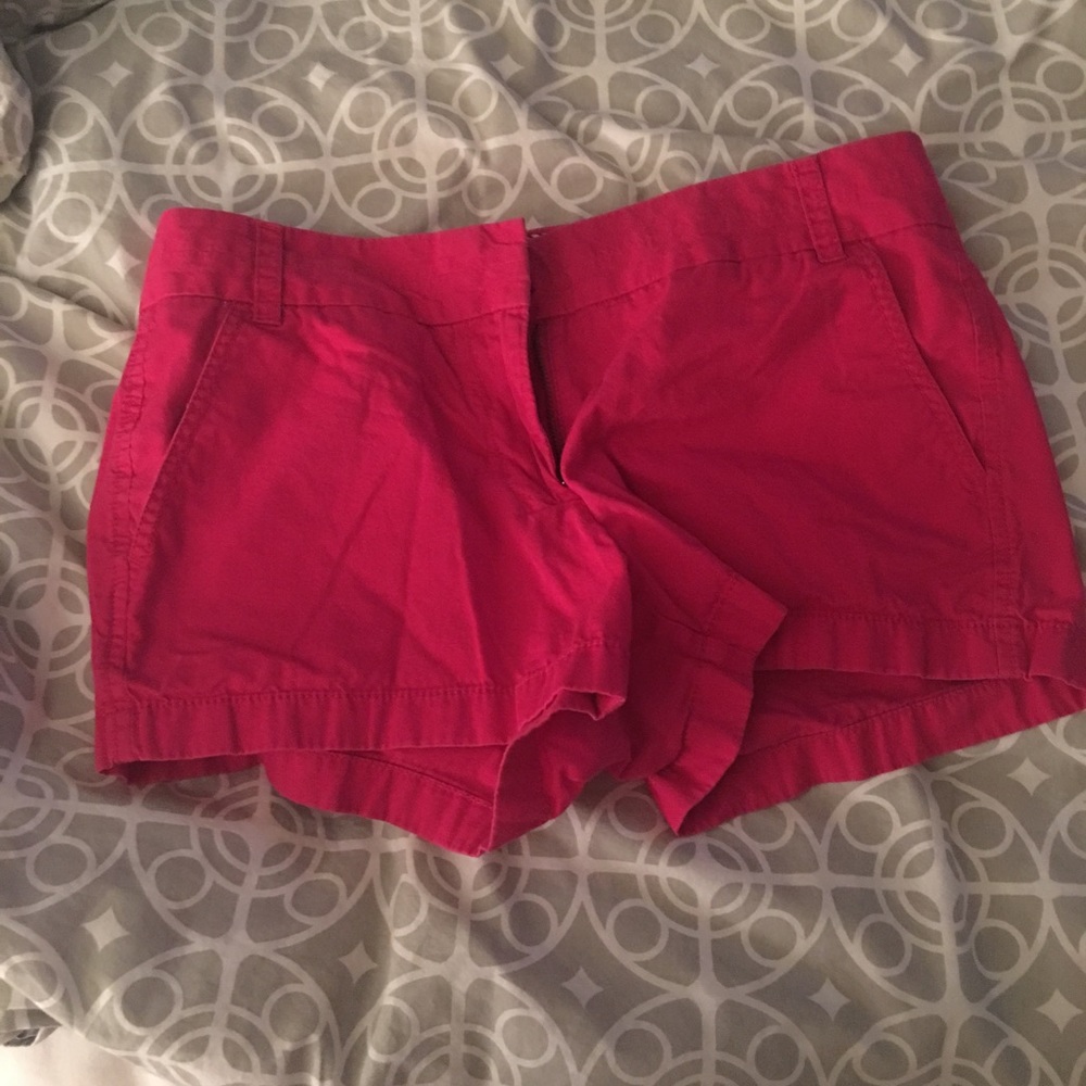 Pick j crew shorts. Size 4.