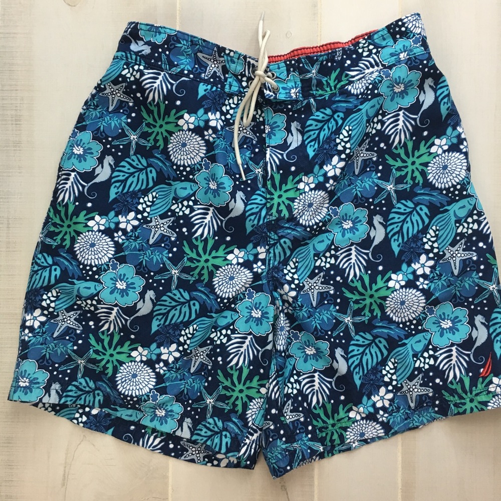 Men's Nautica Swim Shorts Size L