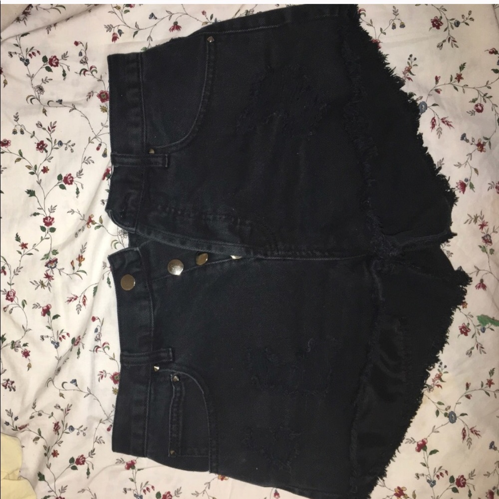High waist shorts