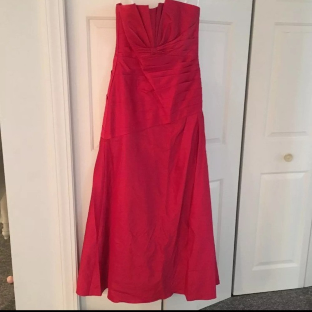 Red Bridesmaids Dress