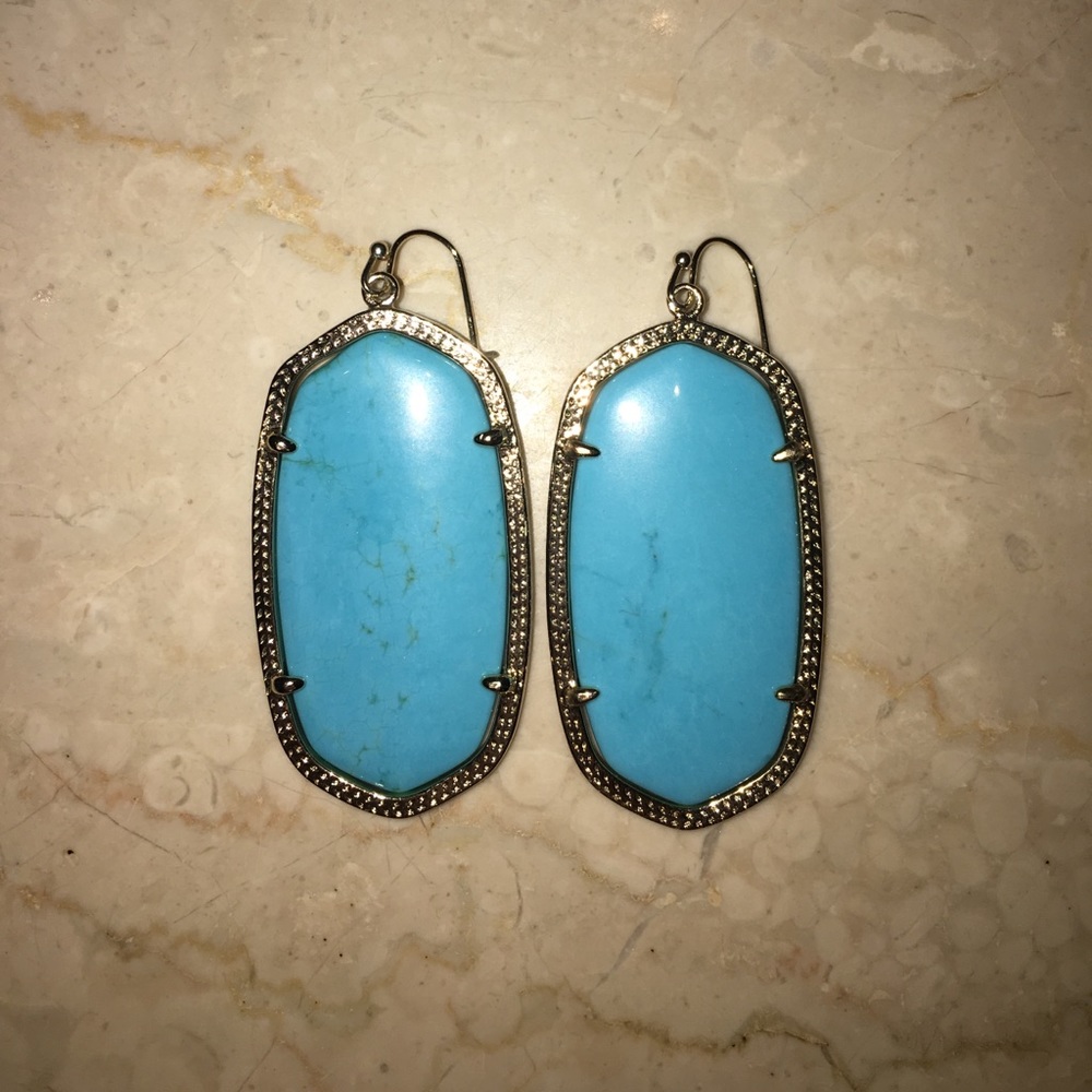 Kendra Scott Turquoise earrings 💙💙💙