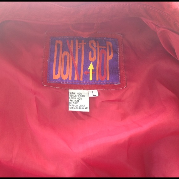 BOHO Don't Stop Vintage Leather Fringe Jacket - Picture 4 of 5