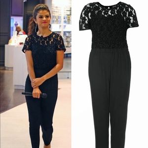 TOPSHOP: black jumpsuit