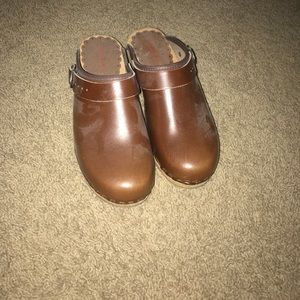 Brown Clogs