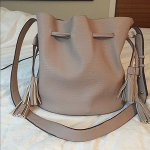 Free People Natural Bleeker Bucket Bag