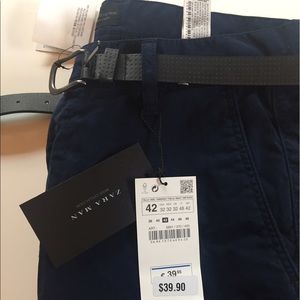 Zara Man navy pants
