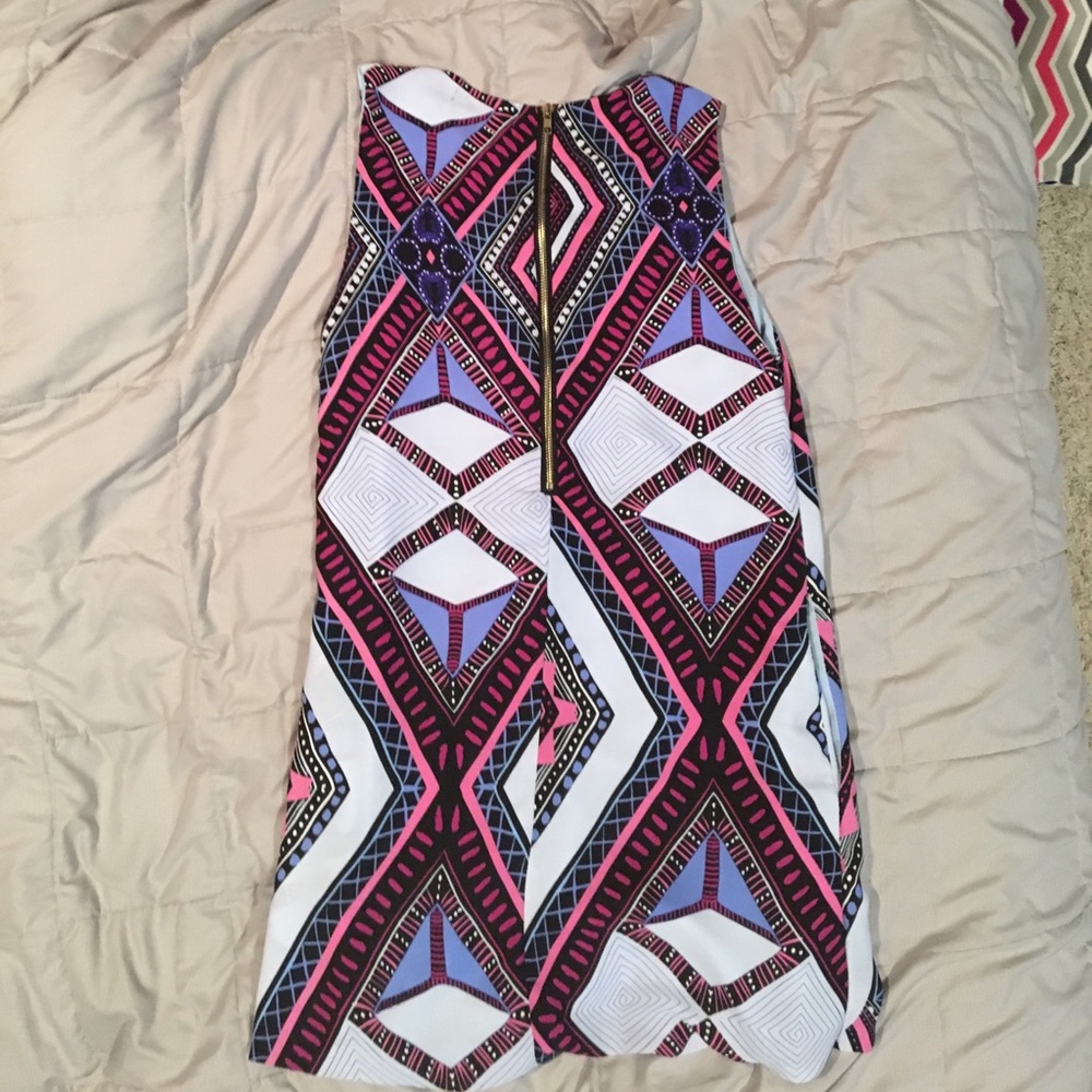 Funky Pattern Dress - image 2