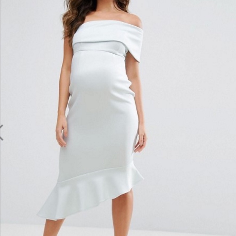 Asos maternity dress
