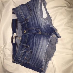 Hollister jean shorts