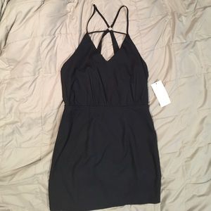 navy blue dress