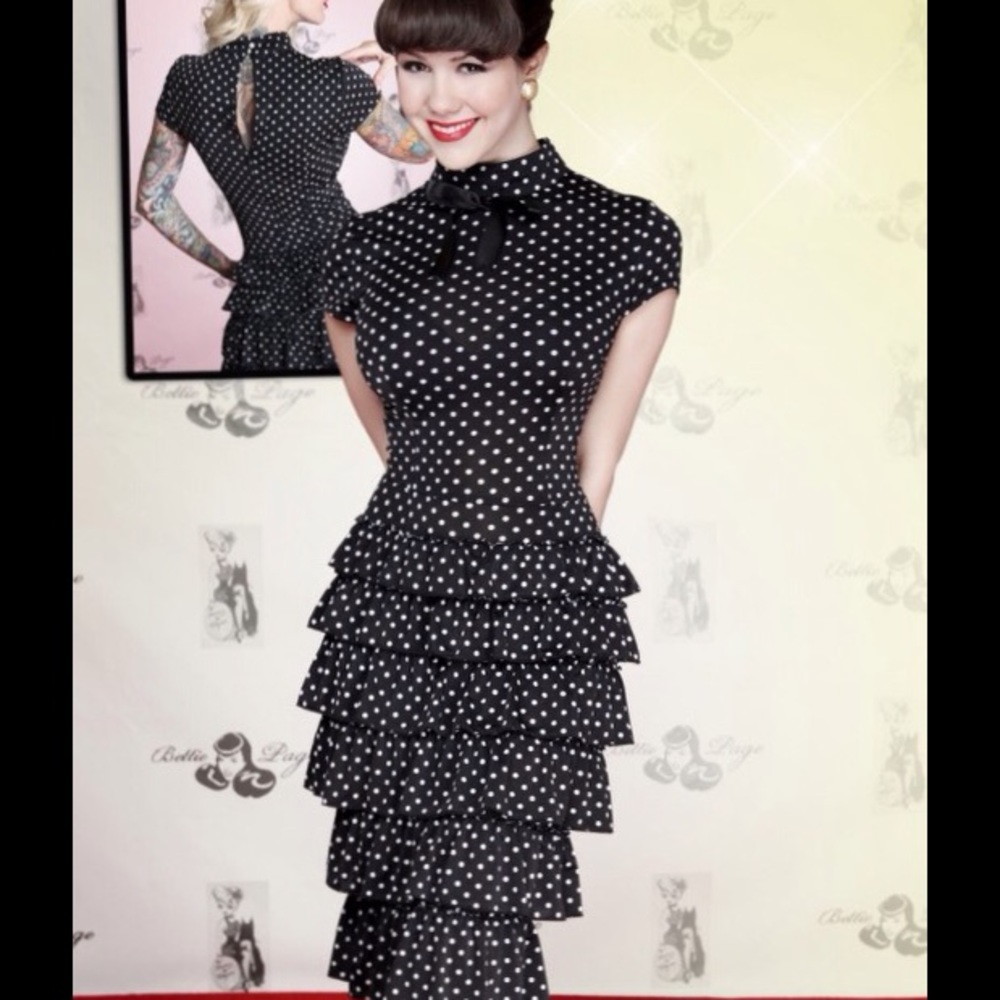 NWT Bettie Page by Tatyana Polka Dot Fantasy